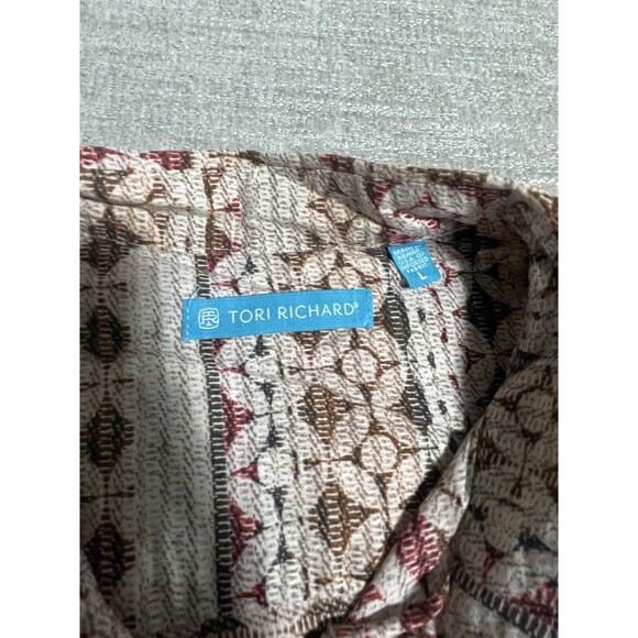 Tori Richard Shirt Men’s Large Button Up Shirt Made In Hawaii - Picture 4 of 9